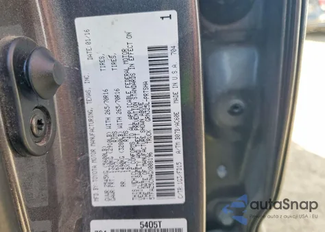 2016 Toyota Tacoma Double Cab из США, поврежденный, VIN 5TFAZ5CN4GX008196